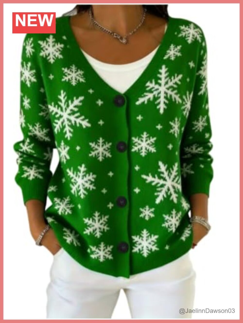 Women's Fall Winter Button Front Knit Cardigan Sweater V-Neck Long Sleeve